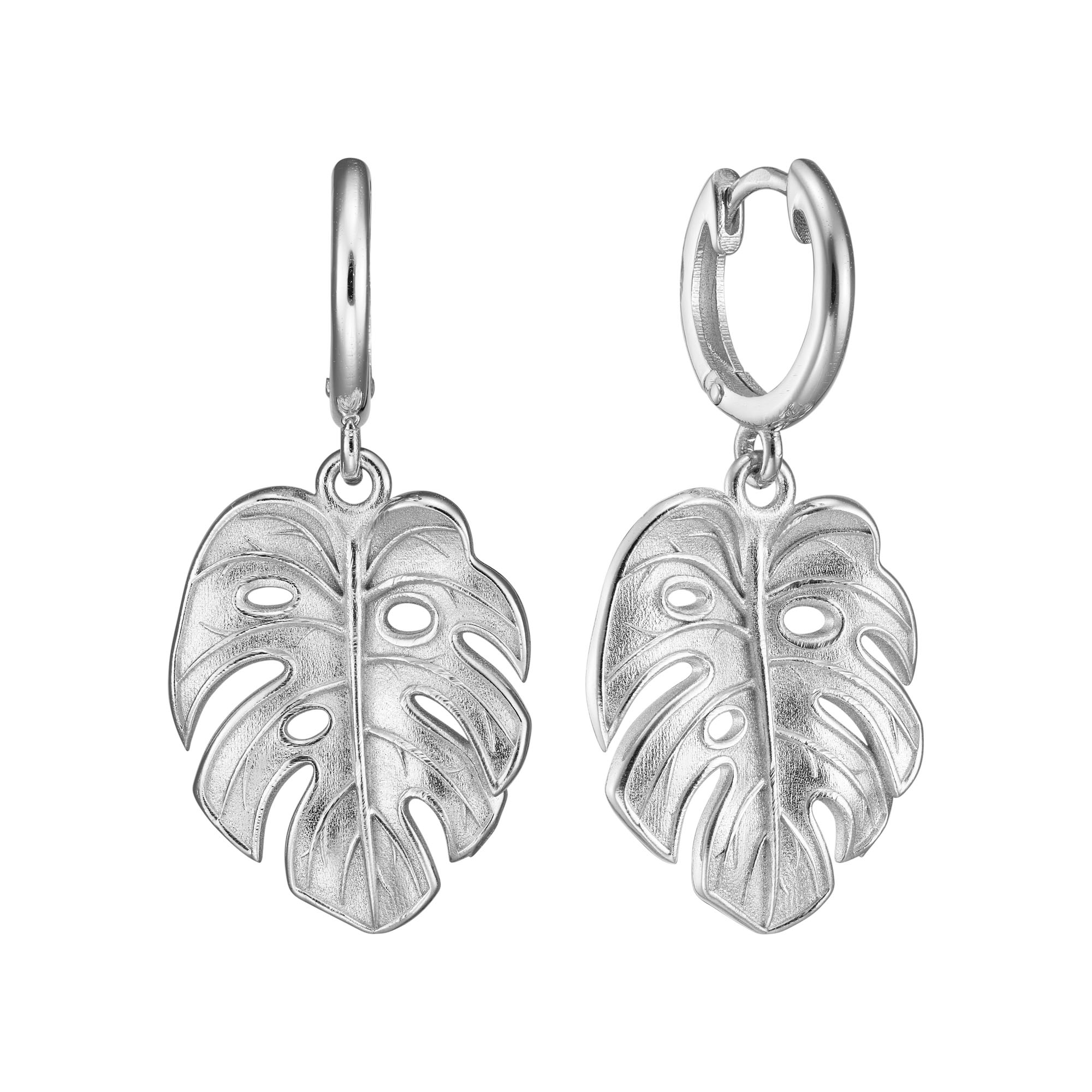 Серьги Монстера