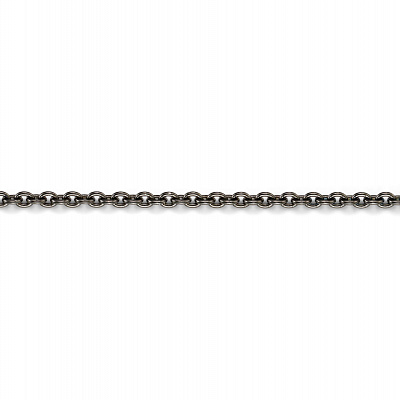 Цепь черная Якорь